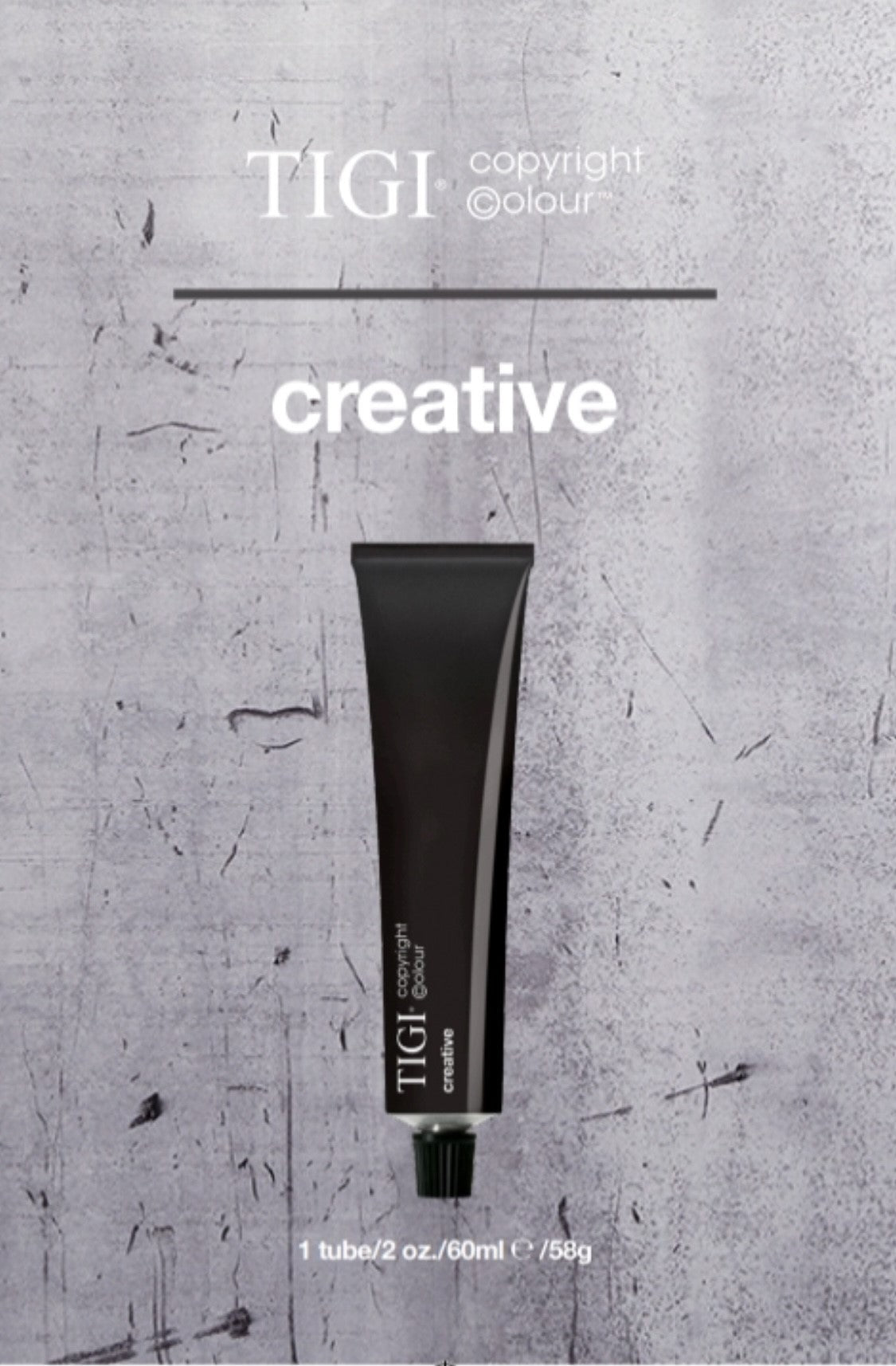 TIGI COPYRIGHT - CREATIVE 4/0 NATURAL BROWN - PARALLEL DISTRIBUTIONS