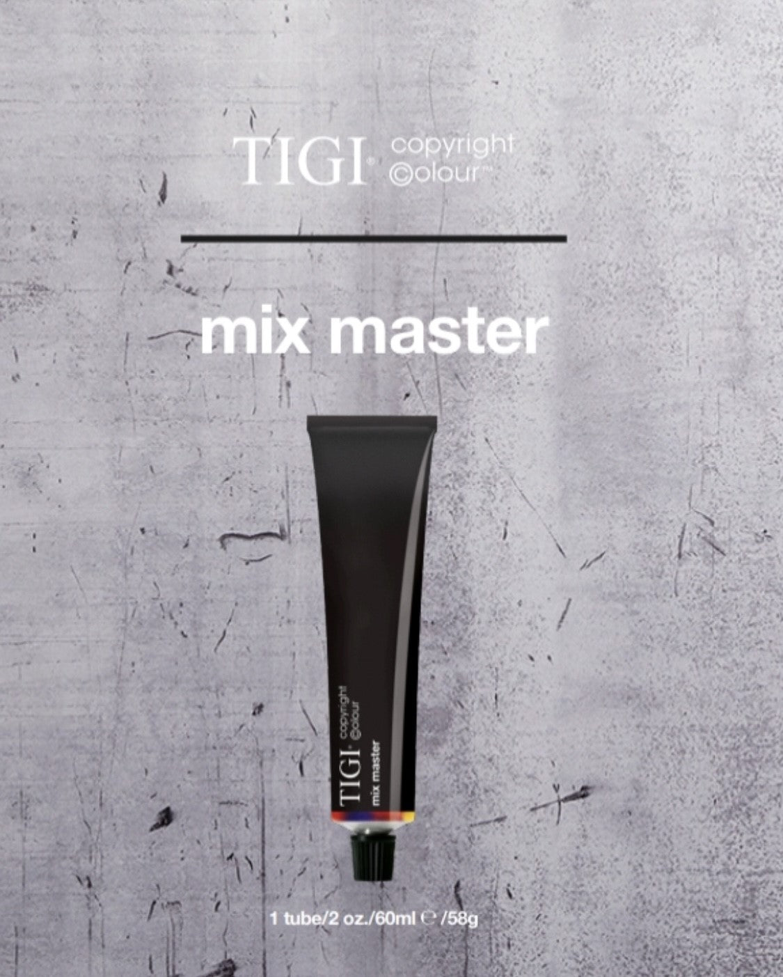 TIGI COPYRIGHT- MIX MASTER / 6 RED