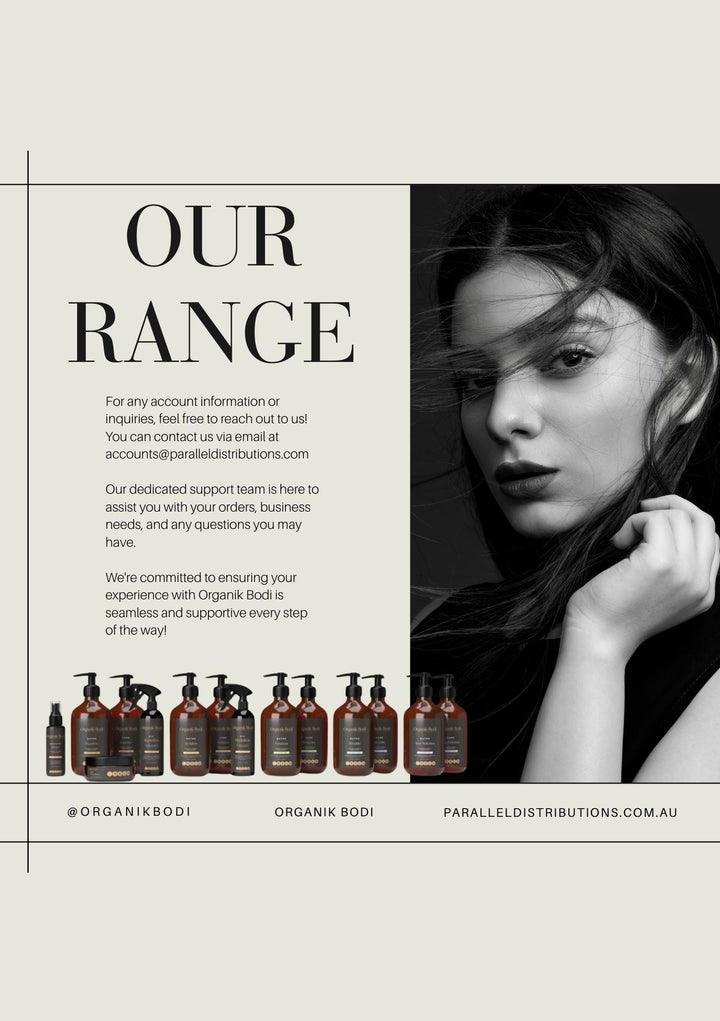 Organik bodi where natural beauty begins - PARALLEL DISTRIBUTIONS