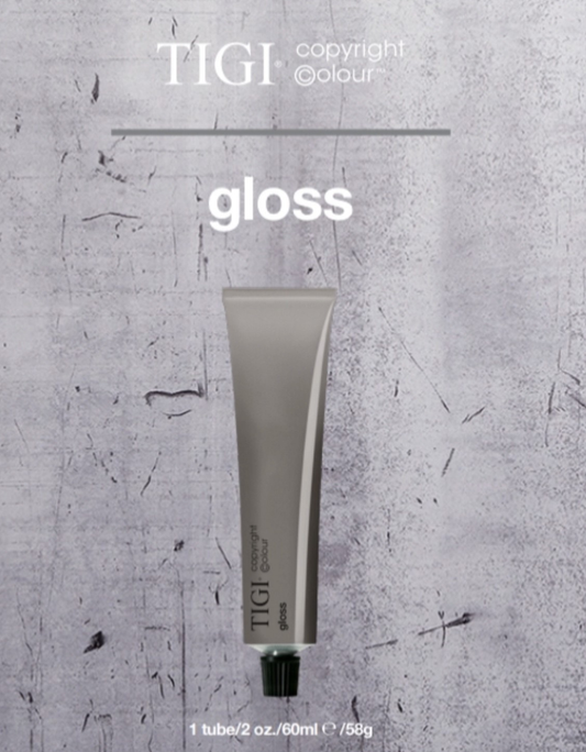 TIGI COPYRIGHT - GLOSS 4/85 ASH MAHONANY BROWN