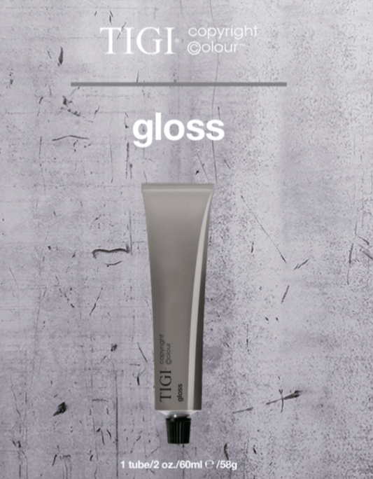 TIGI COPYRIGHT - GLOSS 4/85 ASH MAHONANY BROWN - PARALLEL DISTRIBUTIONS