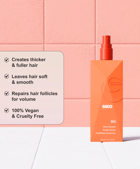 Saco BIG volumizer blow-dry lotion - PARALLEL DISTRIBUTIONS
