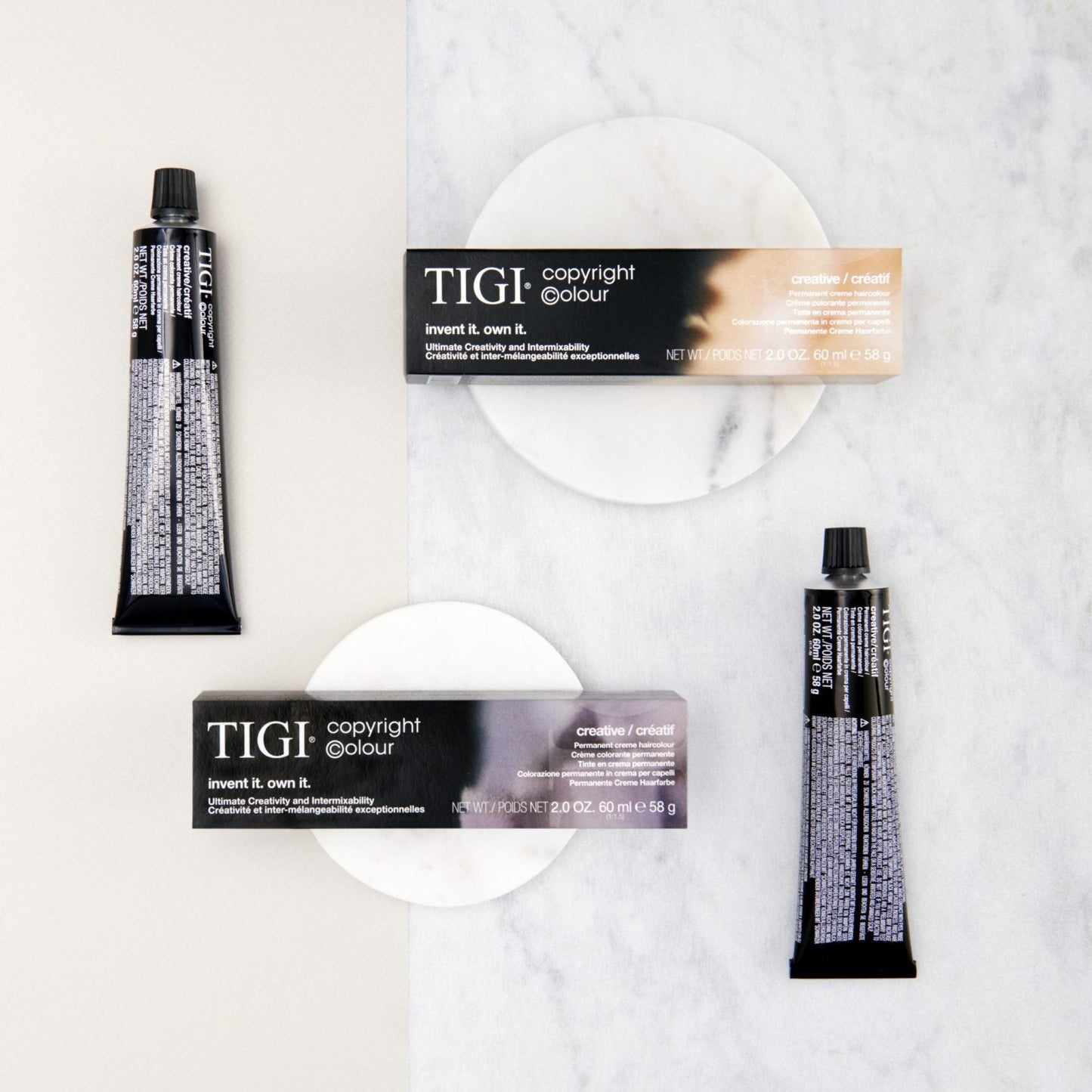 TIGI COPYRIGHT TRIAL COLOUR PACK - PARALLEL DISTRIBUTIONS