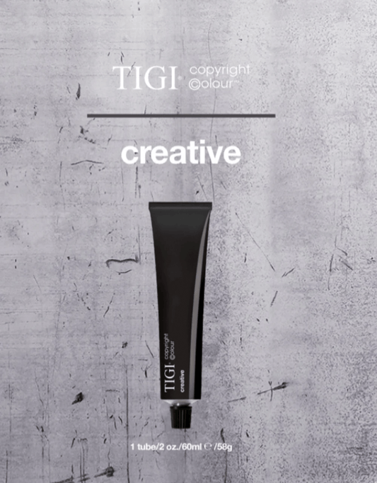 TIGI COPYRIGHT - CREATIVE 4/85 ASH MAHOGANY BROWN - PARALLEL DISTRIBUTIONS
