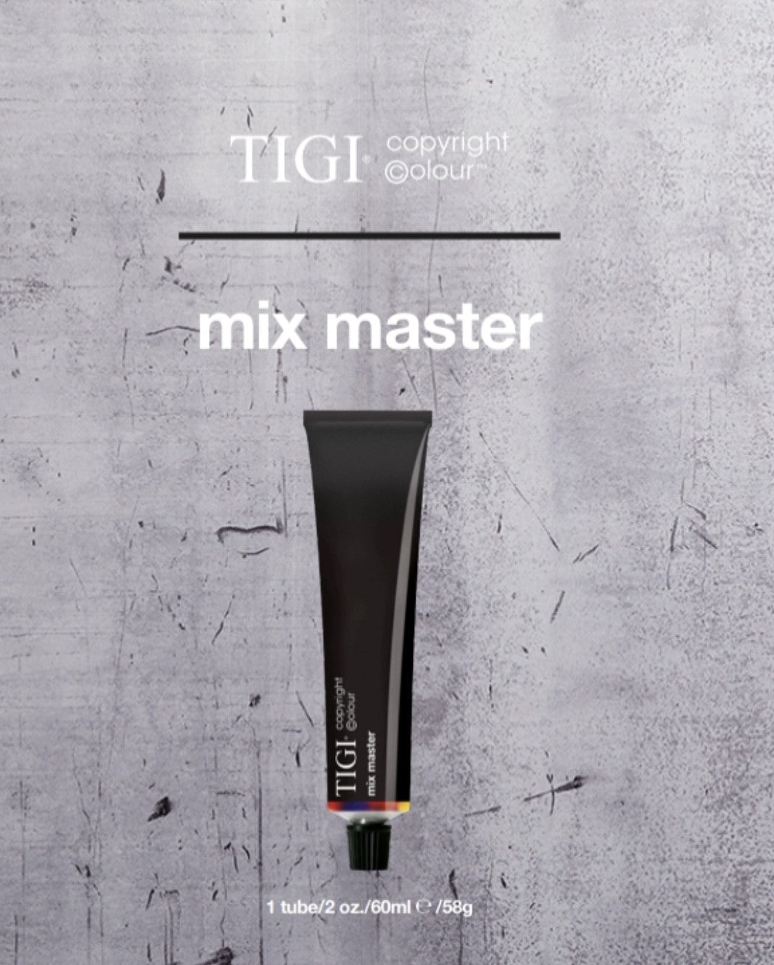 TIGI COPYRIGHT - MIX MASTER /00 CLEAR+